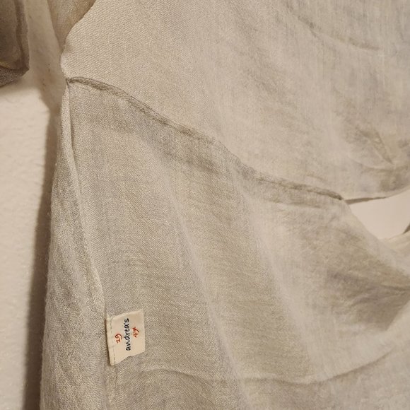 Andrea’s 1947 Scarf Cashmere Ruana Made In Italy - Picture 7 of 8